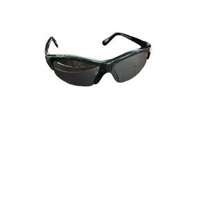 Nice kid is mongoose sunglasses red white and black minor scratches. Good condit